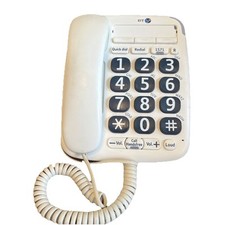 BT Corded Telephone Big Button