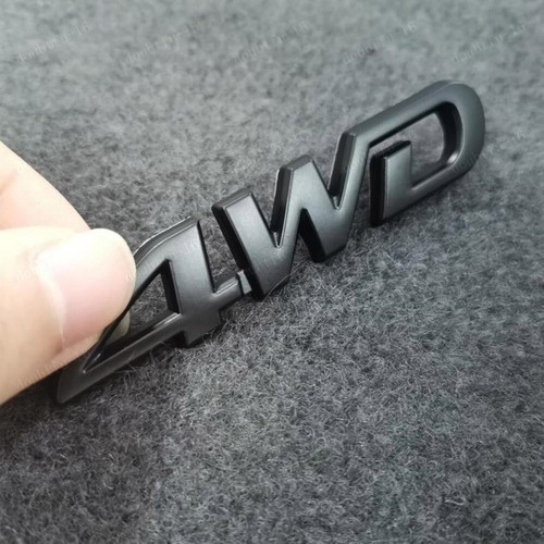 Chrome 4wd emblem badge - emblem, x