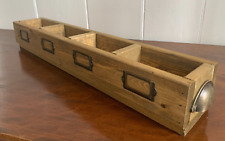 Kitchen Box Pot Indoor Windowsill Growing Herb Seed  Long Planter Handles