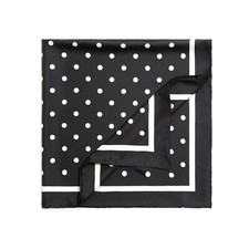 100 silk black and - 100%,