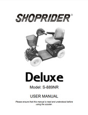 shoprider, deluxe, S-889NR, 4