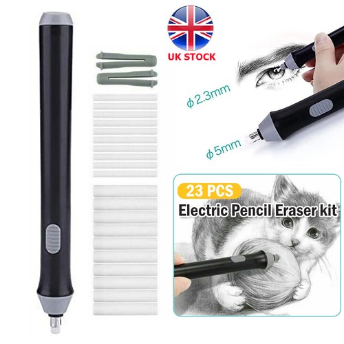 Electric pencil eraser - eraser, kit