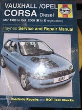 Vauxhall/Opel Corsa Diesel (Mar 93 - Oct 00) Haynes Repair Manual