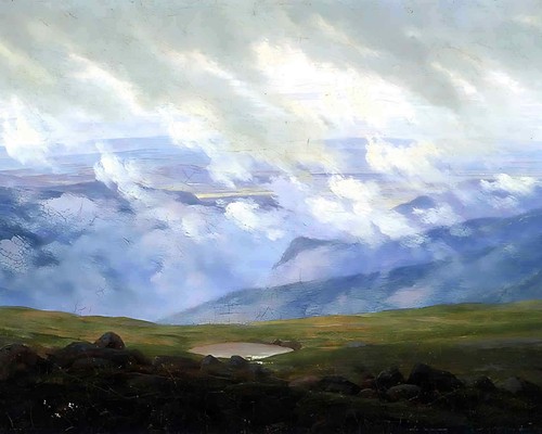 Drifting clouds painting - drifting,