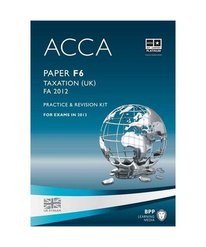 Acca taxation fa2012 bpp - f6,