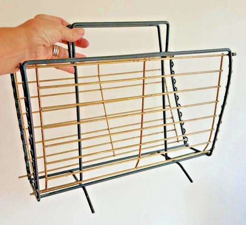 Vintage mcm black gold wire - mcm,