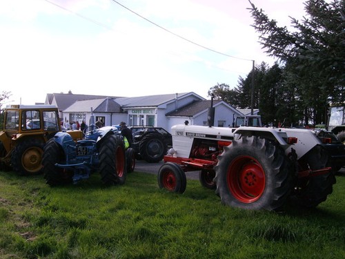 Photo tractor run lunch - photo, a3