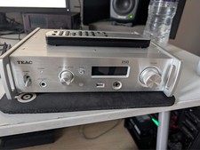 TEAC NT-503 Silver Dual Monaural USB/Network-DAC Headphone Amp NT503
