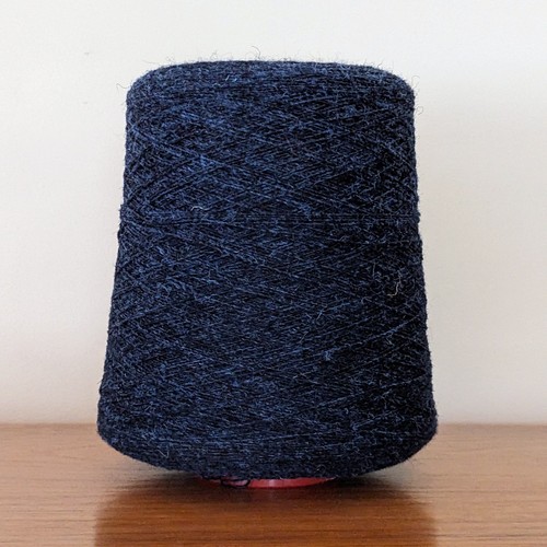 100 pure wool ply - 2, blue