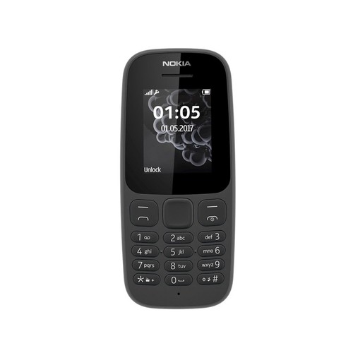 Nokia 105 4th - edition, black