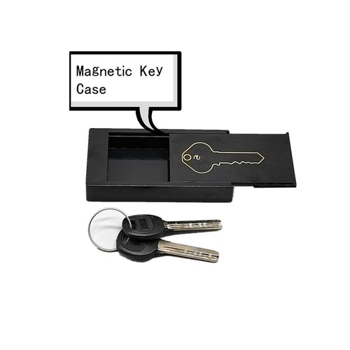 Magnetic key case under car - case,