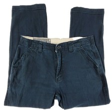 Rapha Mechanics Trousers Mens Size 36x32 Navy Blue Relax Fit Work Pants