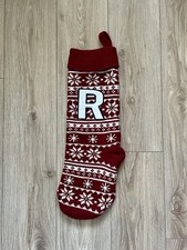 Matalan Red Fairisle Knitted