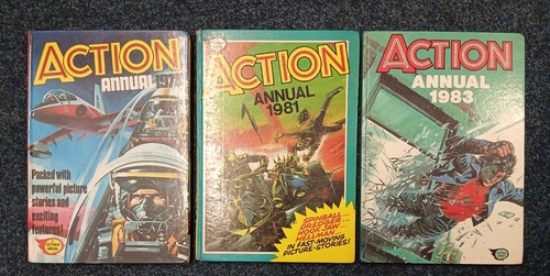Action annuals 1978 1981 - annuals,