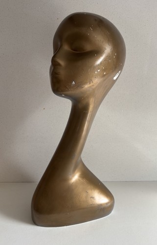 Vintage gold plastic - vintage, swan