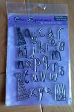 Hampton Art Clear Expressions - Art Parts Alphabet - CS4280