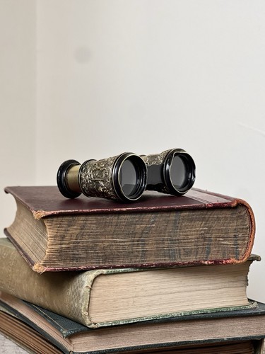 Antique french opera glasses - french,