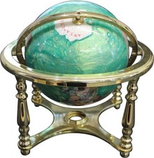 Decorative Globe With Brass