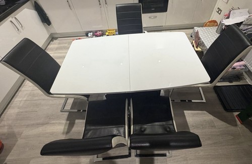 White gloss extending - extending, dining