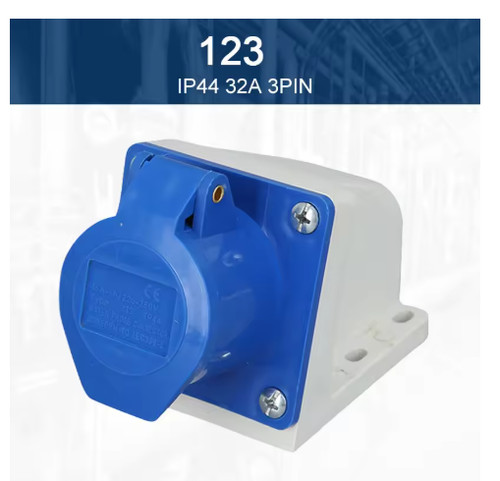 Amp 240v site trailing plug - 240v,