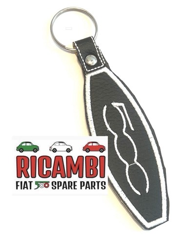 Classic fiat 500 keychain new - classic,