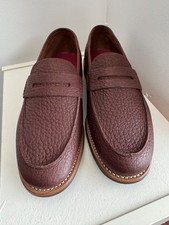 Grenson grain leather loafers - grain,