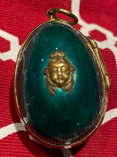 Guilloche egg russian silver - guilloche,