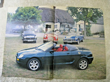 STARR GARAGE HENHAM MGF MGB MGA & MIDGET CENTREFOLD A4 X2 Y