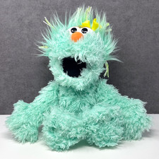 Sesame Place Street Muppet Rosita Green Spanish Girl Plush Soft Toy 2016 16"