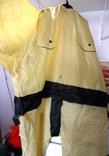 Adult Unisex Inflatable unbranded 'Sumo' fancy dress costume with 'hair'