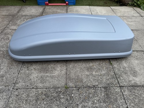 Halfords 420l grey roof box - halfords,