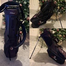 Used Limited Edition Team Titleist Players 4 Carry/Stand Bag Black/Red
