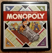 Monopoly Board Game (retro Edition)  2008 with hard case