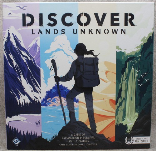 Discover lands unknown - discover,