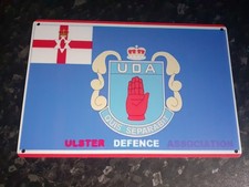Loyalist U.D.A , Red White And Blue Sign