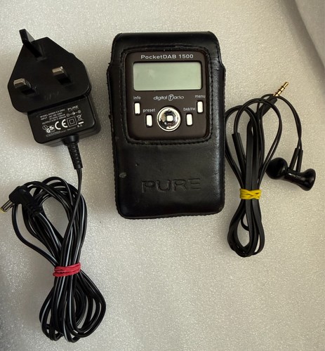 Pure 1500 dab pocket radio - 1500,