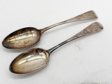 Pair antique silver plated - pair,