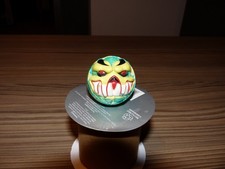 Vintage Monster Madballs 4cm Green Yellow 4cm Ball Knock Off Figure Retro 1980s