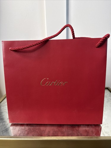 Cartier red shopping gift - cartier,