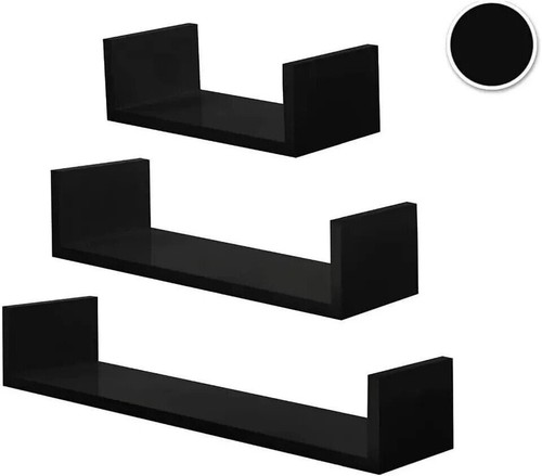 Shaped floating shelve - u,