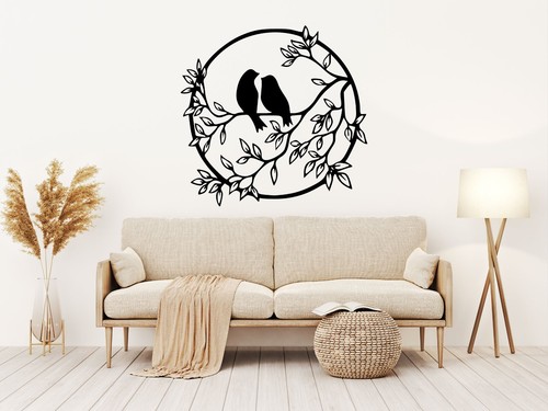 Love bird tree - tree, wall