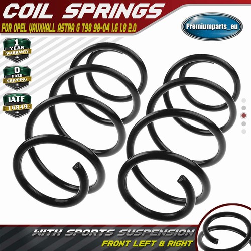 New coil springs front - 2x,