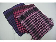 New - 3x Arab Shemagh, Lightweight square scarf UNISEX Tactical military scarf