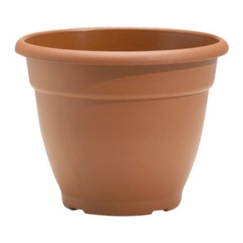 Round plastic plant pot - round,