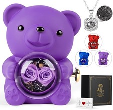 Rose bear teddy - teddy, with