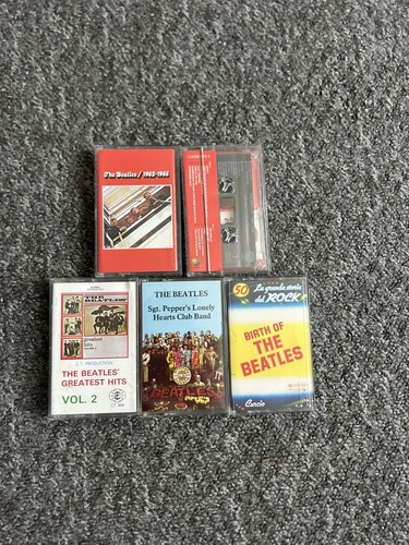 The beatles cassette tapes - beatles,