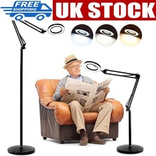 10x Magnifier Glass LED Desk