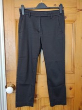 MARKS AND SPENCER SMART TROUSERS THE MIA IN BLACK WOMEN'S SIZE 10 SHORT