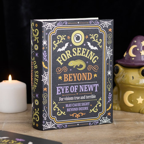 Eye newt spell book - newt, shaped