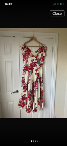 Bombshell london floral flared - bombshell,